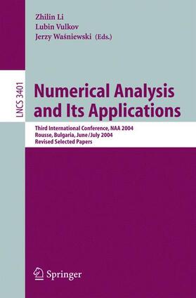 Li / Wásniewski / Vulkov |  Numerical Analysis and Its Applications | Buch |  Sack Fachmedien