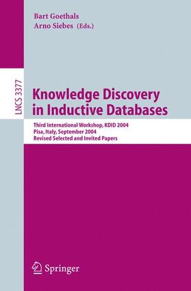 Siebes |  Knowledge Discovery in Inductive Databases | Buch |  Sack Fachmedien