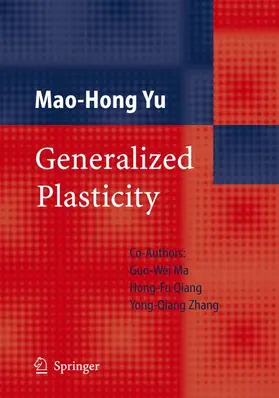 Yu |  Generalized Plasticity | Buch |  Sack Fachmedien