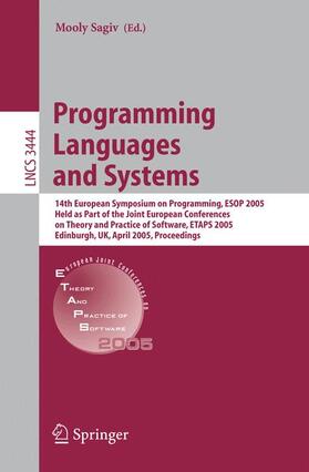 Sagiv |  Programming Languages and Systems | Buch |  Sack Fachmedien