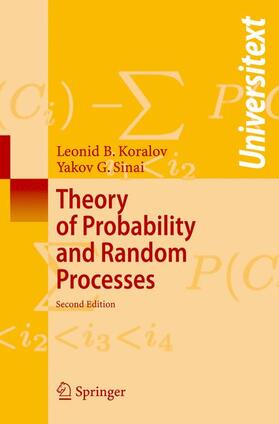 Sinai / Koralov |  Theory of Probability and Random Processes | Buch |  Sack Fachmedien