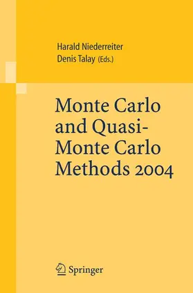 Niederreiter / Talay |  Monte Carlo and Quasi-Monte Carlo Methods 2004 | Buch |  Sack Fachmedien