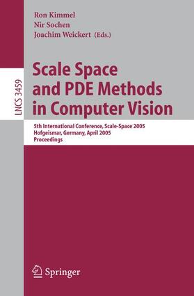 Kimmel / Weickert / Sochen |  Scale Space and PDE Methods in Computer Vision | Buch |  Sack Fachmedien