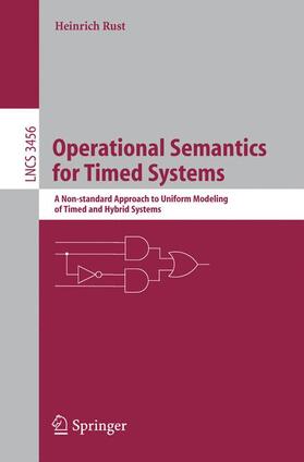 Rust |  Operational Semantics for Timed Systems | Buch |  Sack Fachmedien