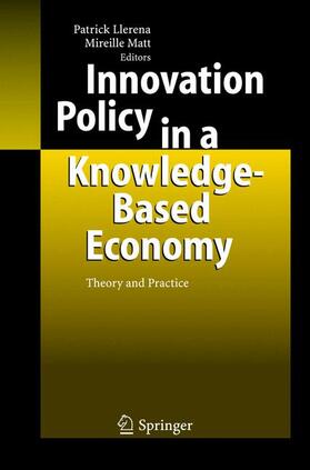 Matt / Llerena |  Innovation Policy in a Knowledge-Based Economy | Buch |  Sack Fachmedien