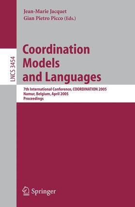 Picco / Jacquet |  Coordination Models and Languages | Buch |  Sack Fachmedien
