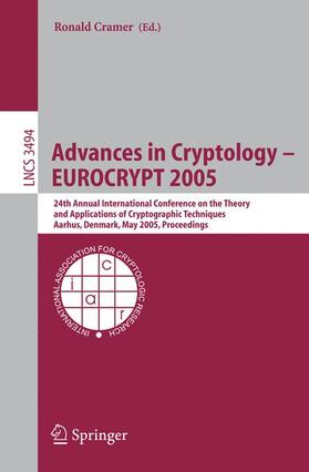 Cramer |  Advances in Cryptology ¿ EUROCRYPT 2005 | Buch |  Sack Fachmedien