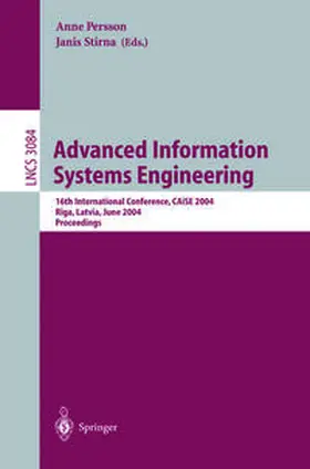 Persson / Stirna | Advanced Information Systems Engineering | E-Book | sack.de