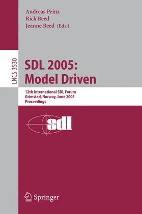 Prinz / Reed |  SDL 2005: Model Driven | Buch |  Sack Fachmedien