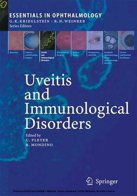 Pleyer / Mondino |  Uveitis and Immunological Disorders | eBook | Sack Fachmedien