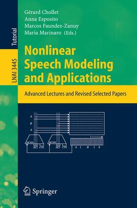 Chollet / Marinaro / Esposito |  Nonlinear Speech Modeling and Applications | Buch |  Sack Fachmedien