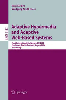 Nejdl / De Bra |  Adaptive Hypermedia and Adaptive Web-Based Systems | eBook | Sack Fachmedien