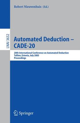 Nieuwenhuis |  Automated Deduction ¿ CADE-20 | Buch |  Sack Fachmedien