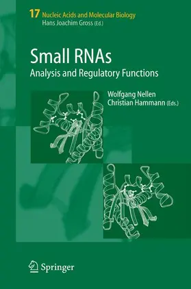 Nellen / Hammann |  Small RNAs: | Buch |  Sack Fachmedien