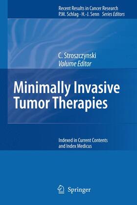 Stroszczynski |  Minimally Invasive Tumor Therapies | Buch |  Sack Fachmedien