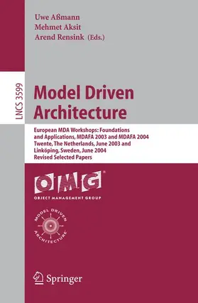 Aßmann / Aksit / Rensink |  Model Driven Architecture | Buch |  Sack Fachmedien