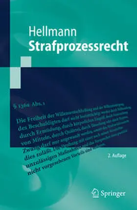 Hellmann |  Strafprozessrecht | eBook | Sack Fachmedien