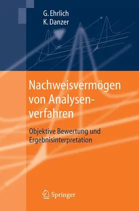 Ehrlich / Danzer |  Nachweisvermögen von Analysenverfahren | Buch |  Sack Fachmedien