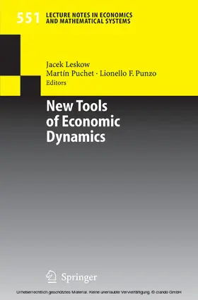 Leskow / Puchet / Punzo |  New Tools of Economic Dynamics | eBook | Sack Fachmedien