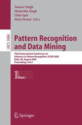 Singh / Perner / Apte |  Pattern Recognition and Data Mining | Buch |  Sack Fachmedien