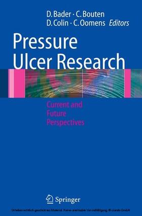 Bader / Bouten / Colin |  Pressure Ulcer Research | eBook | Sack Fachmedien