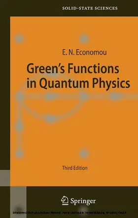 Economou |  Green's Functions in Quantum Physics | eBook | Sack Fachmedien