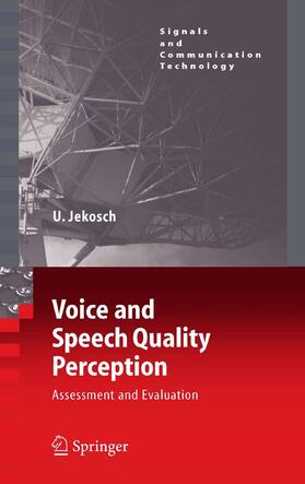 Jekosch |  Voice and Speech Quality Perception | eBook | Sack Fachmedien