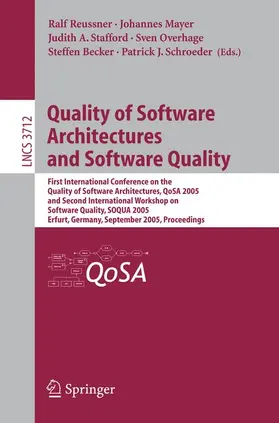 Reussner / Mayer / Stafford |  Quality of Software Architectures and Software Quality | Buch |  Sack Fachmedien