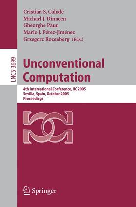 Calude / Dinneen / Rozenberg |  Unconventional Computation | Buch |  Sack Fachmedien