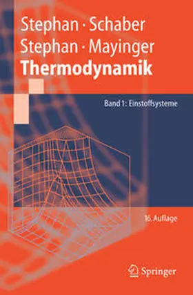 Stephan / Schaber / Mayinger |  Thermodynamik. Grundlagen und technische Anwendungen | eBook | Sack Fachmedien