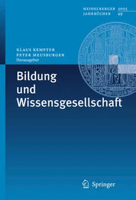 Meusburger / Kempter |  Bildung und Wissensgesellschaft | Buch |  Sack Fachmedien