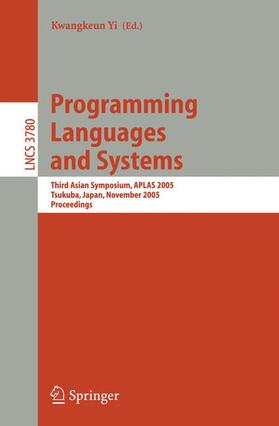 Yi |  Programming Languages and Systems | Buch |  Sack Fachmedien