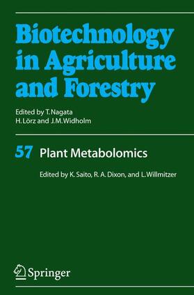 Saito / Willmitzer / Dixon |  Plant Metabolomics | Buch |  Sack Fachmedien
