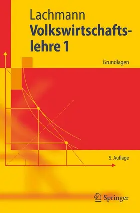 Lachmann |  Volkswirtschaftslehre 1 | Buch |  Sack Fachmedien