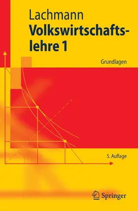 Lachmann |  Volkswirtschaftslehre 1 | eBook | Sack Fachmedien