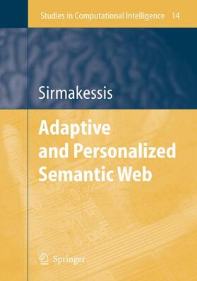 Sirmakessis |  Adaptive and Personalized Semantic Web | Buch |  Sack Fachmedien