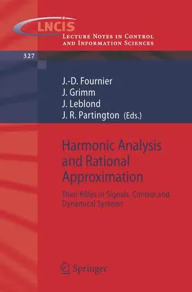 Fournier / Grimm / Leblond |  Harmonic Analysis and Rational Approximation | Buch |  Sack Fachmedien