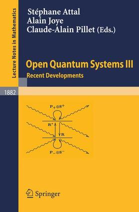 Attal / Pillet / Joye |  Open Quantum Systems III | Buch |  Sack Fachmedien