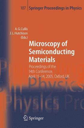 Hutchison / Cullis |  Microscopy of Semiconducting Materials | Buch |  Sack Fachmedien