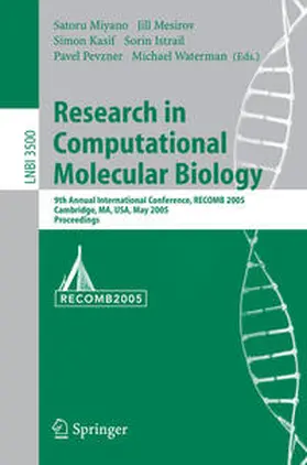 Miyano / Mesirov / Kasif |  Research in Computational Molecular Biology | eBook | Sack Fachmedien