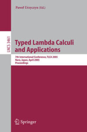 Urzyczyn |  Typed Lambda Calculi and Applications | eBook | Sack Fachmedien