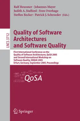 Reussner / Mayer / Stafford |  Quality of Software Architectures and Software Quality | eBook | Sack Fachmedien