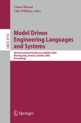 Briand / Williams |  Model Driven Engineering Languages and Systems | eBook | Sack Fachmedien