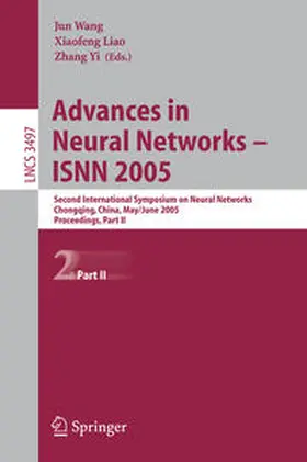 Wang / Liao / Yi |  Advances in Neural Networks - ISNN 2005 | eBook | Sack Fachmedien