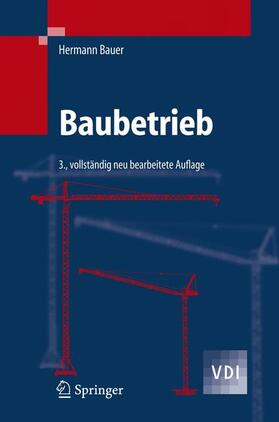 Bauer |  Baubetrieb | Buch |  Sack Fachmedien