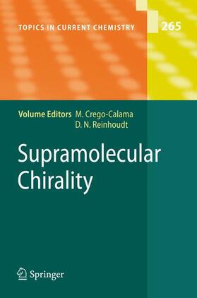 Reinhoudt / Crego-Calama |  Supramolecular Chirality | Buch |  Sack Fachmedien
