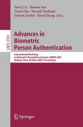 Li / Sun / Tan |  Advances in Biometric Person Authentication | eBook | Sack Fachmedien