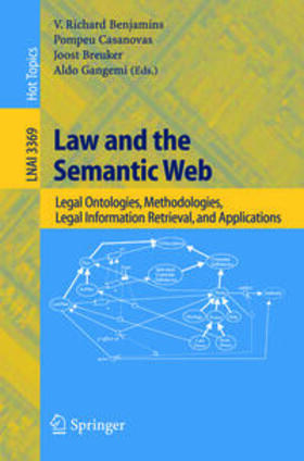 Benjamins / Casanovas / Breuker |  Law and the Semantic Web | eBook | Sack Fachmedien