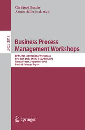 Bussler / Haller |  Business Process Management Workshops | eBook | Sack Fachmedien