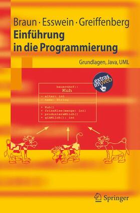 Braun / Greiffenberg / Esswein |  Einführung in die Programmierung | Buch |  Sack Fachmedien